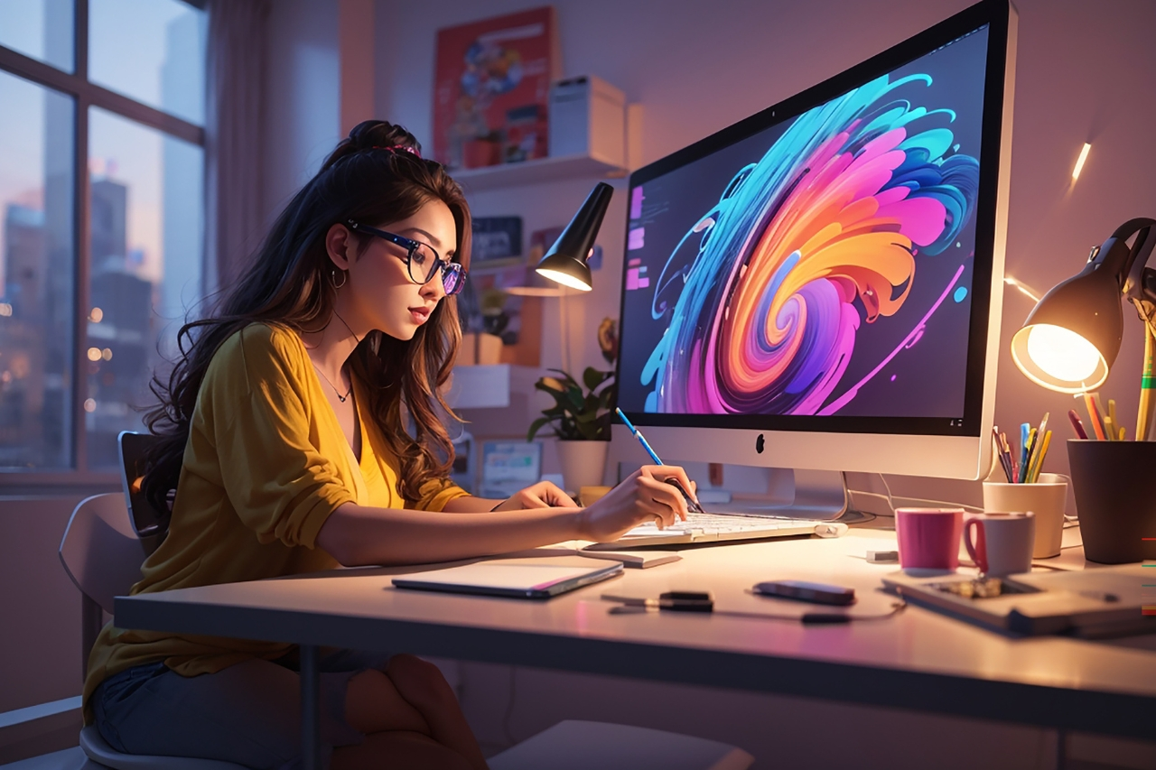 Digital designing image